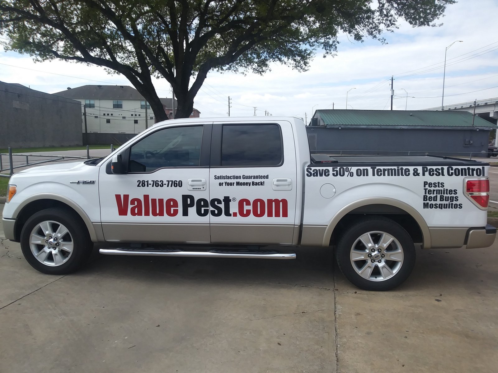 Truck Wrap Houston _ Value Pest