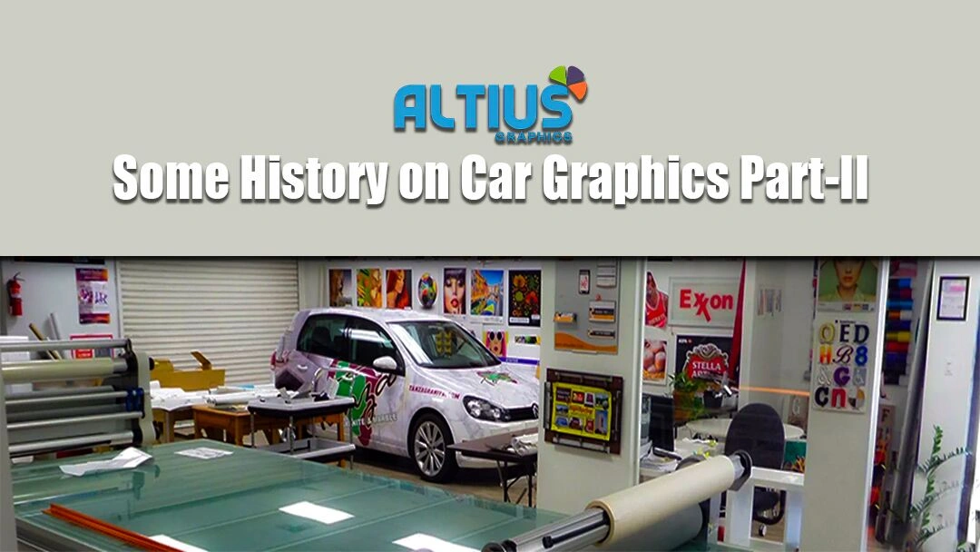 Some History on Car Graphics Part-II