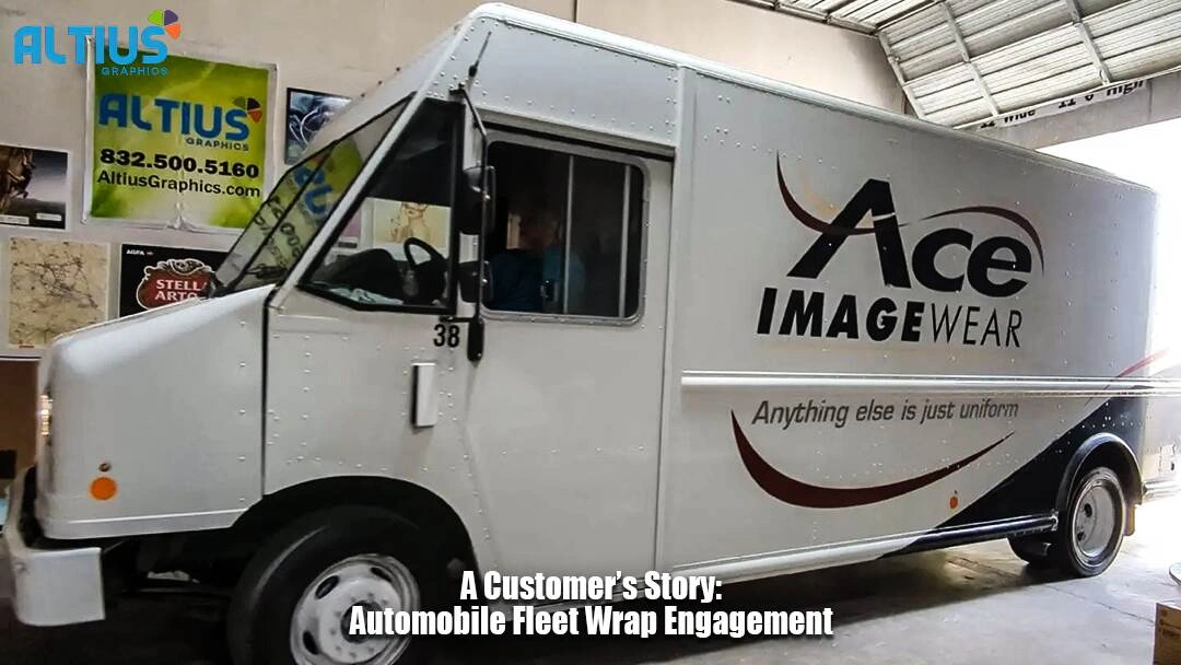 A Customer’s Story Automobile Fleet Wrap Engagement