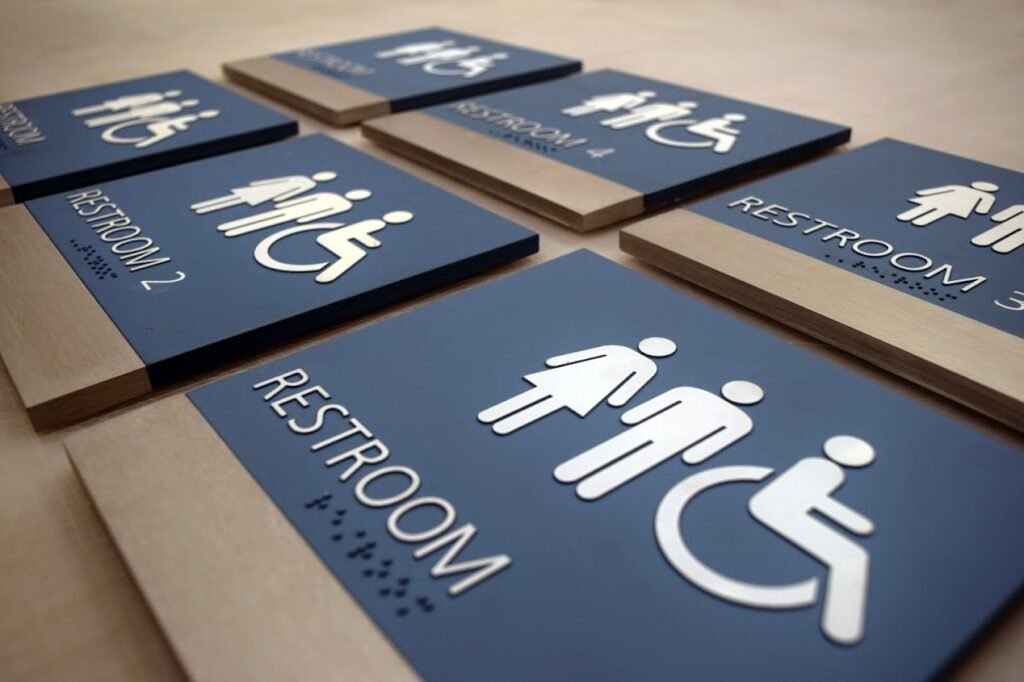 Tactile Room Identification Signs 1