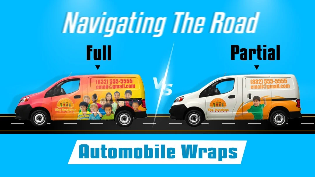 Navigating the Road: Full vs. Partial Automobile Wraps