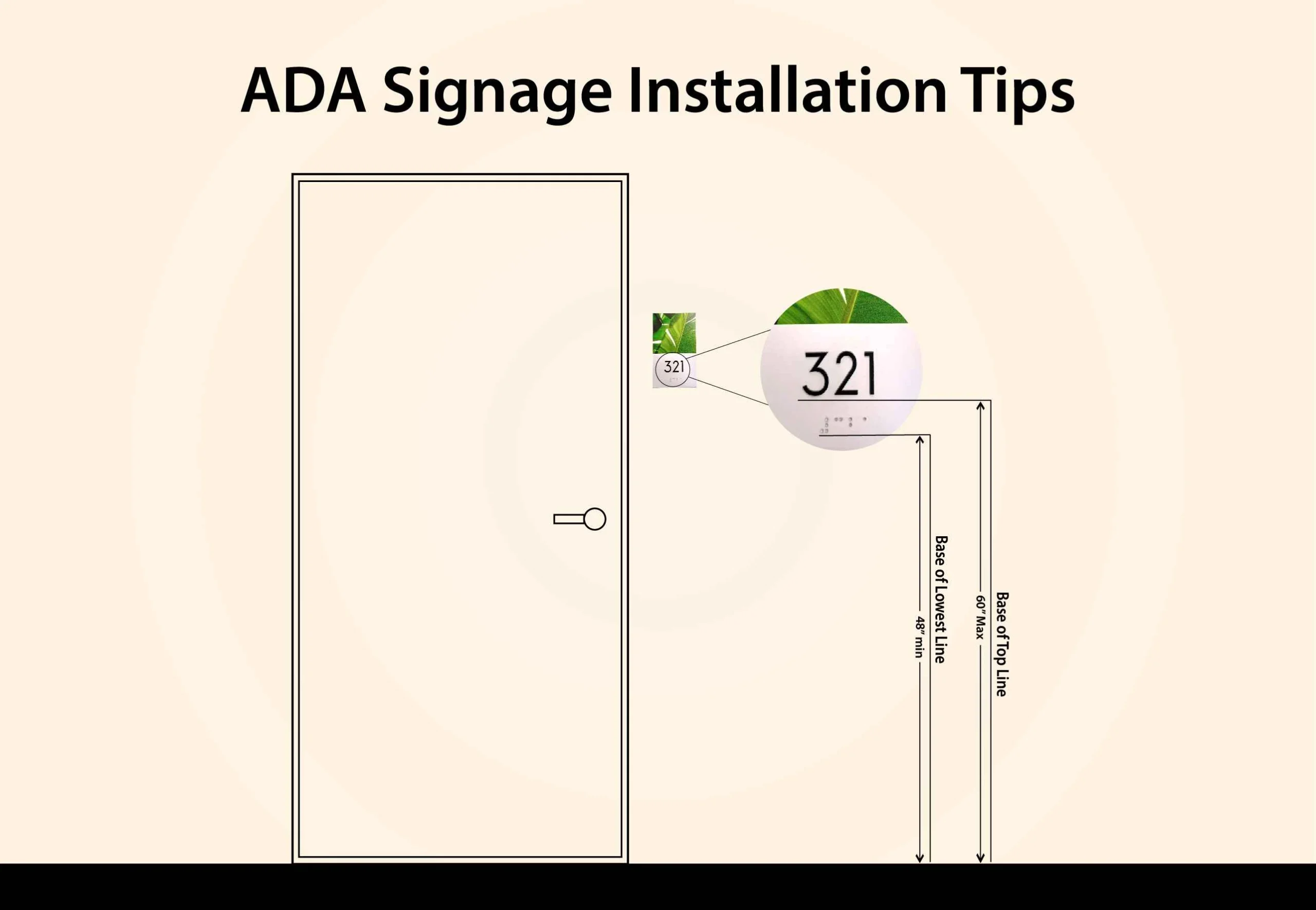 ADA Signage Installation Tips