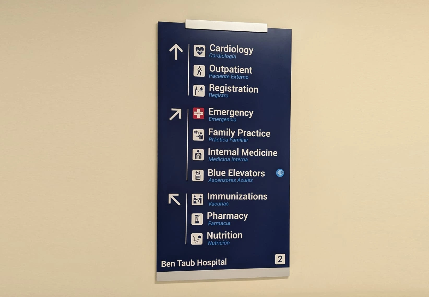 Healthcare & Hospital 1 Hospital Wayfinding Signage