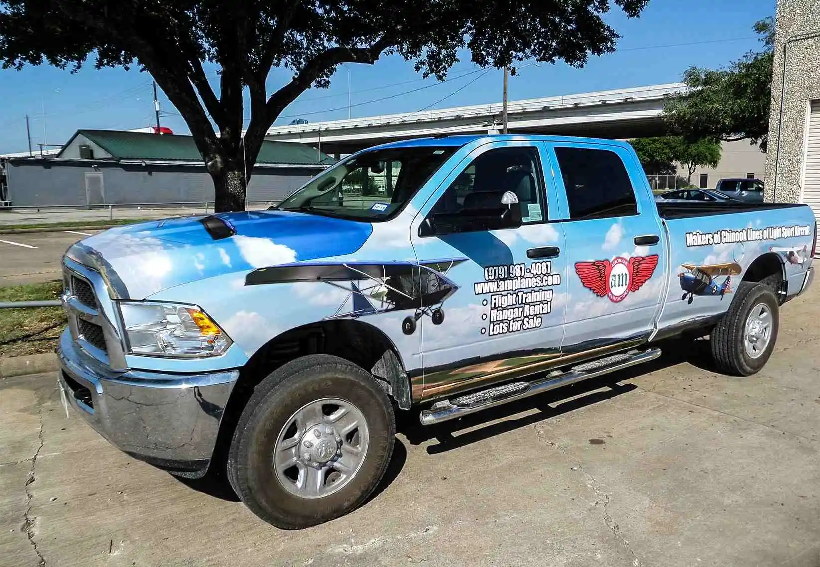 Airport & City Infrastructure 2 Airport Van Wrap