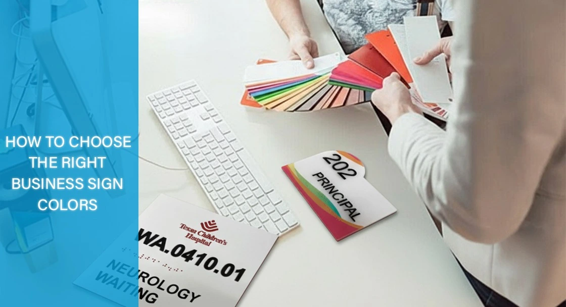 How to Choose the Right Business Sign Colors